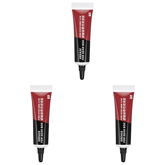3 Pcs 10ml High‑Temp Gearbox Grease, Heavy Duty Lubricating Paste, Wear‑Resistant Maintenance Compound, Trimmer Service Lubricant, Garden Tool Protective Gel, Picking Machines Anti‑Corrosion Grease