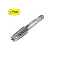 thumbnail image 1 of 3 Pcs 12mm 4 Flutes Straight Screw Thread Metric Plug Hand Taps M12x1.75mm, 1 of 4