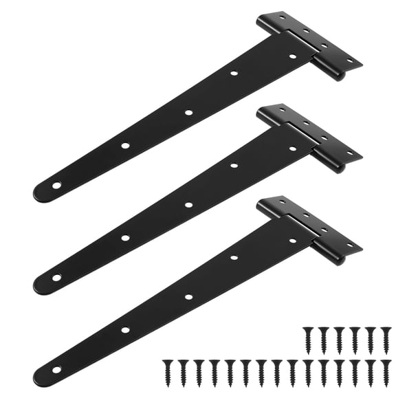 3 Pcs 16 Inch Iron T Shaped Hinge Professional Structural Pivot)