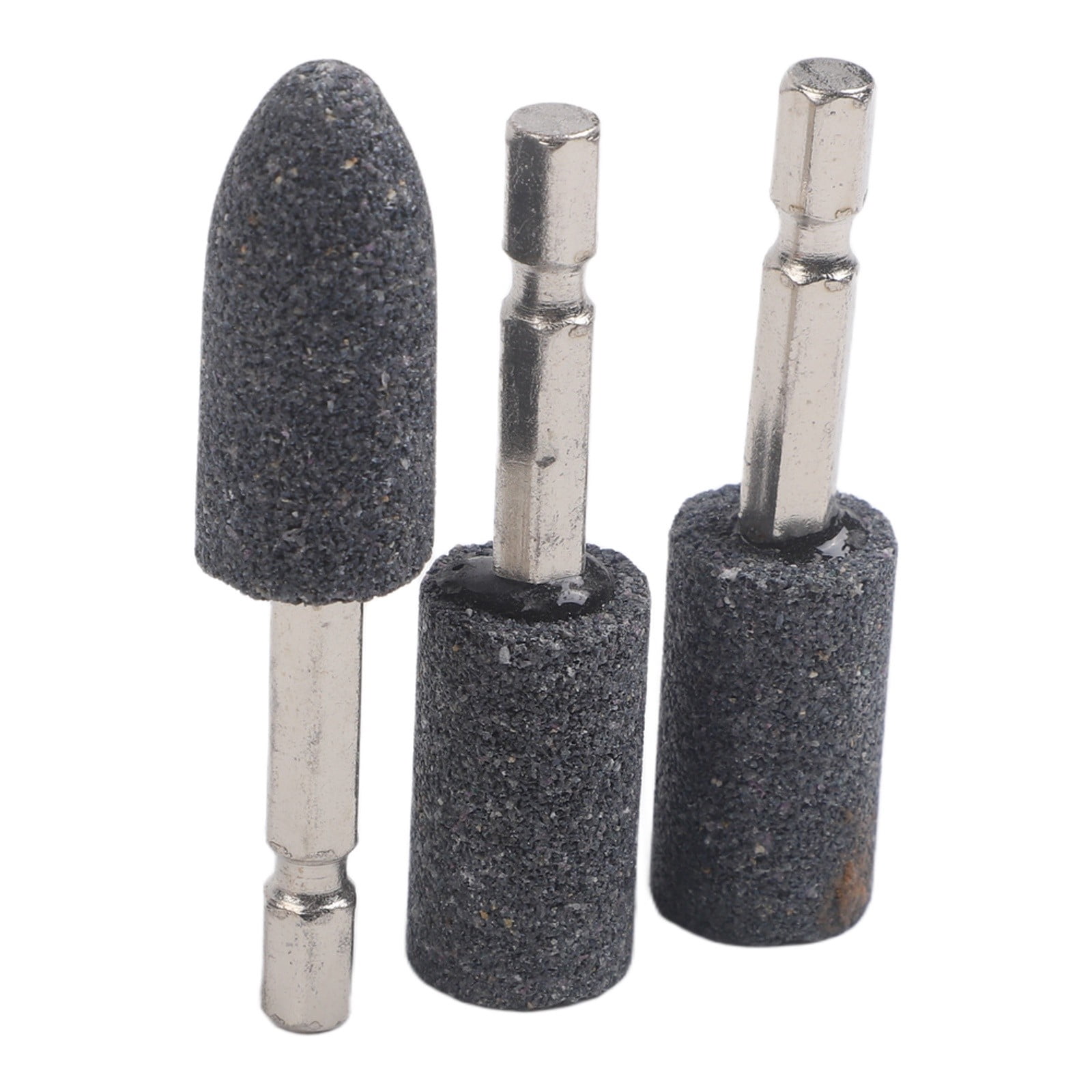 3 Pcs 16mm Hexagonal Shank Grinding Wheel for Metal Wood Glass, Brown ...