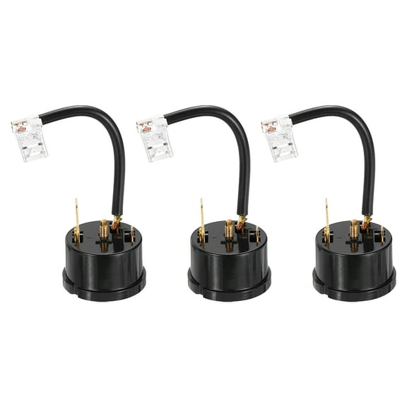 3 Pcs 1HP(750w) 2 Pin Refrigerator Thermal Overload Protector for Cooler