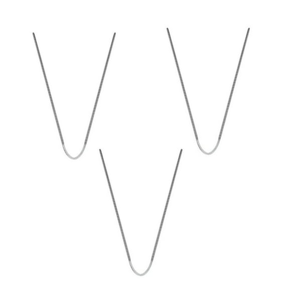 3 Pcs 2/2.5/3/3.5/4mm Cable Needle Metal Circular Knitting Needle Sewing Tool