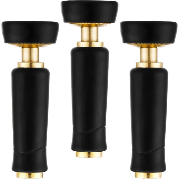 3 Pcs 3. 94 Inch Heavy Duty Brass Hose Nozzle Twist Adjustable High Pressure Hose Nozzle for Garden Watering and Irrigation