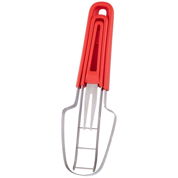 3 Pcs 3-in-1 Watermelon Cutter Slicer Tool, Stainless Steel Fruit Cutter, Fork Slicer & Popsicle Maker for BBQ, Picnic & Kitchen – Multi Melon Cutting Tool