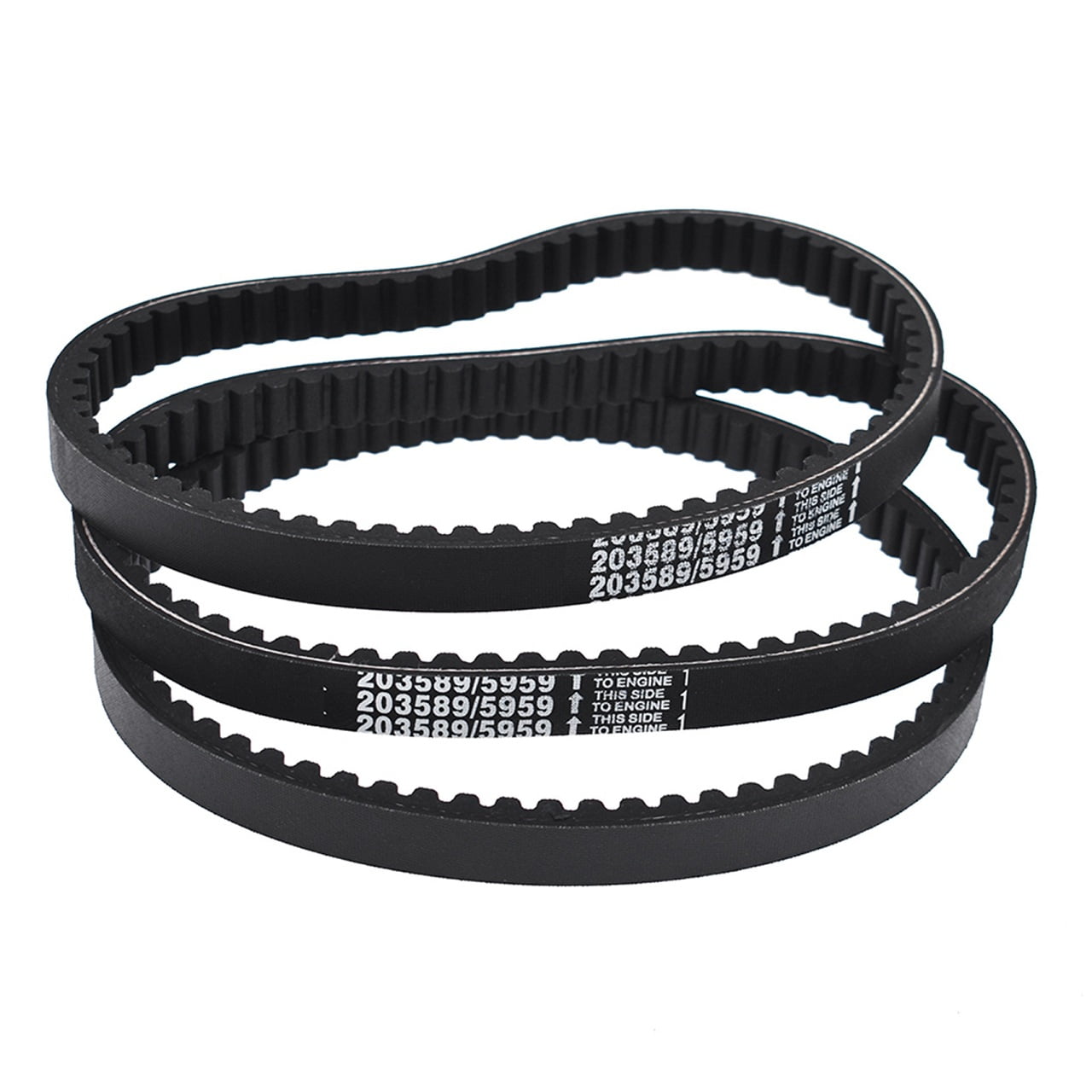 3x Go Karting Drive Belts kit 30 Series Replacement for Manco 5959 Comet 203589