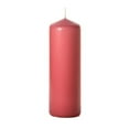 thumbnail image 1 of 3 Pcs, 3x9 Mauve Pillar Candles Unscented 3 in. diameterx9 in. tall, 1 of 1