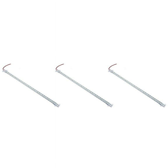 3 Pcs 50CM 5050 SMD 36 LED Day White Aluminium Rigid Strip Bar Light Lamp,3 x 50cm 5050 LED Strip Light,Pure White