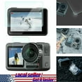 thumbnail image 1 of 3 Pcs 9H 2.5D Tempered Glass Lens Film Screen Protector DJI OSMO Action Camera, 1 of 11