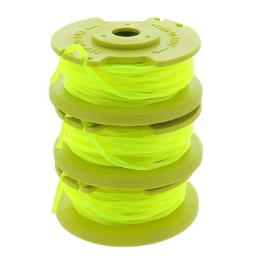 3 Pcs AC80RL3 String Trimmer Replacement Spool Compatible with Ryobi One Plus+ 18v 24v 40v Auto-Feed Cordless Trimmers, 11ft 0.08inch Spool Refills for Ryobi Weed Wacker String
