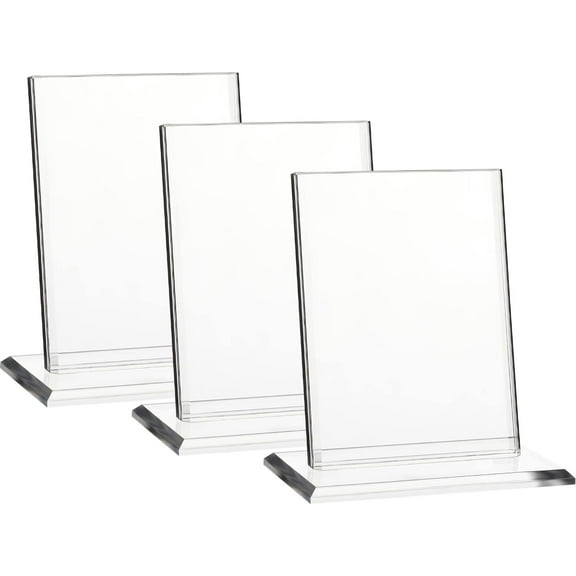 3 Pcs Acrylic Baseball Card Frame Display Stand Trading Card Display Clear Trading Card Holder Autographed Card for Standard Cards, Sports Cards, Trading Card, Sports Card()