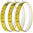 thumbnail image 1 of 3 Pcs Adhesive Tape Measures Carbon Steel Measuring Tape Rulers for Measuring Woodworking Router Table Saw, 1 of 6