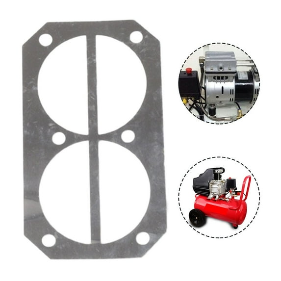 3 Pcs Air Compressor Cylinder Head Base Valve Plate Gaskets Washers Aluminium pad