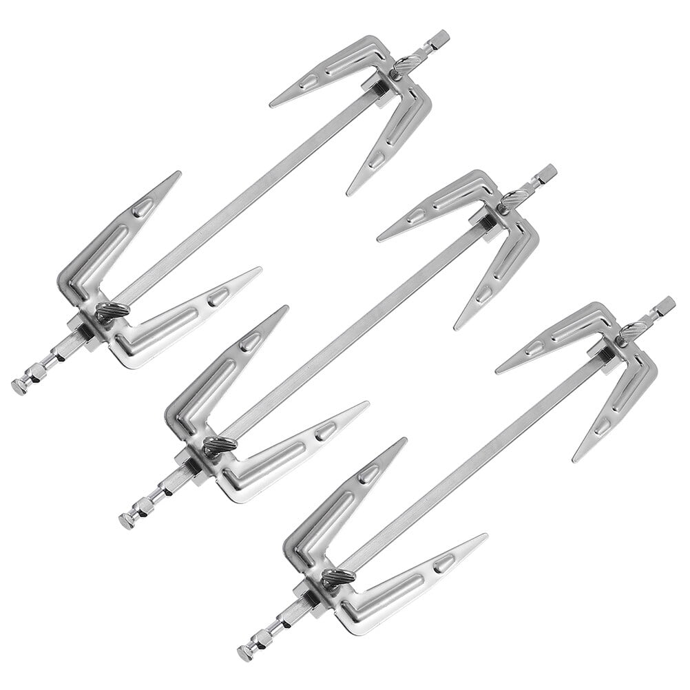 3 Pcs Airfryer Broil Ovens Air Fryer Skewers Rotating Turkey Forks BBQ
