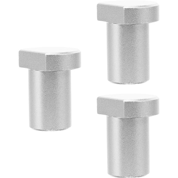 SHOWERORO 3pcs Woodworking Table Pegs for Workbench Positioning and Plug Accessories