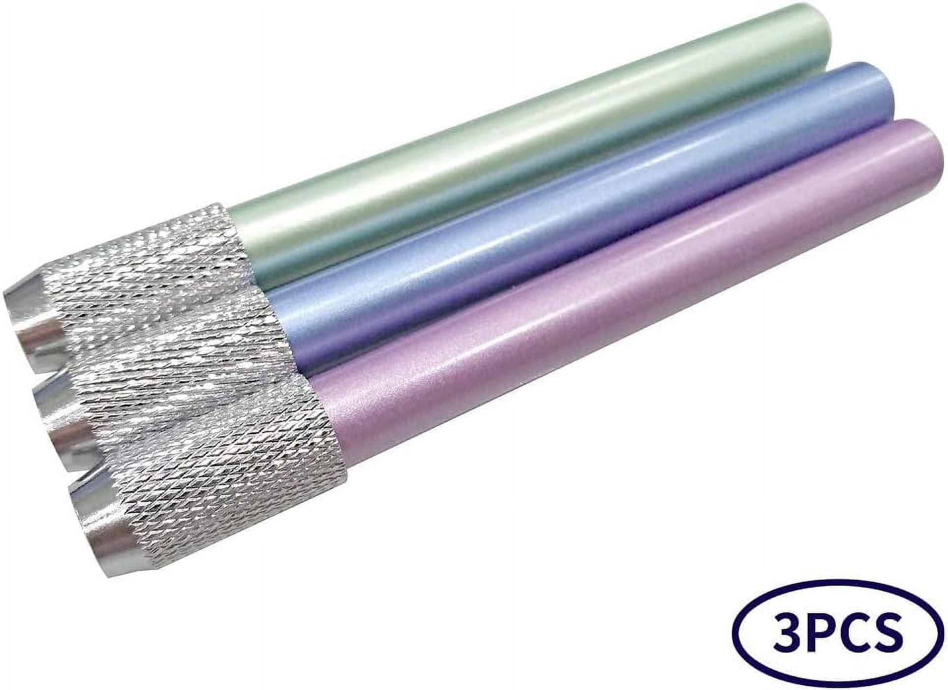 3 Pcs Aluminum Assorted Colors Pencil Lengthener  Pencil Extender Holder for Colored Pencils in Regular Size