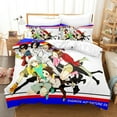 3 Pcs Anime Bedding Set，Cute Bed Duvet Cover,Cotton Bedding 3 Pieces