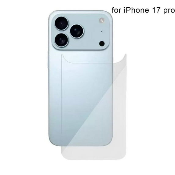 3 Pcs Back Temepred Glass Protector for iPhone 17/17Air/17Pro/17ProMax