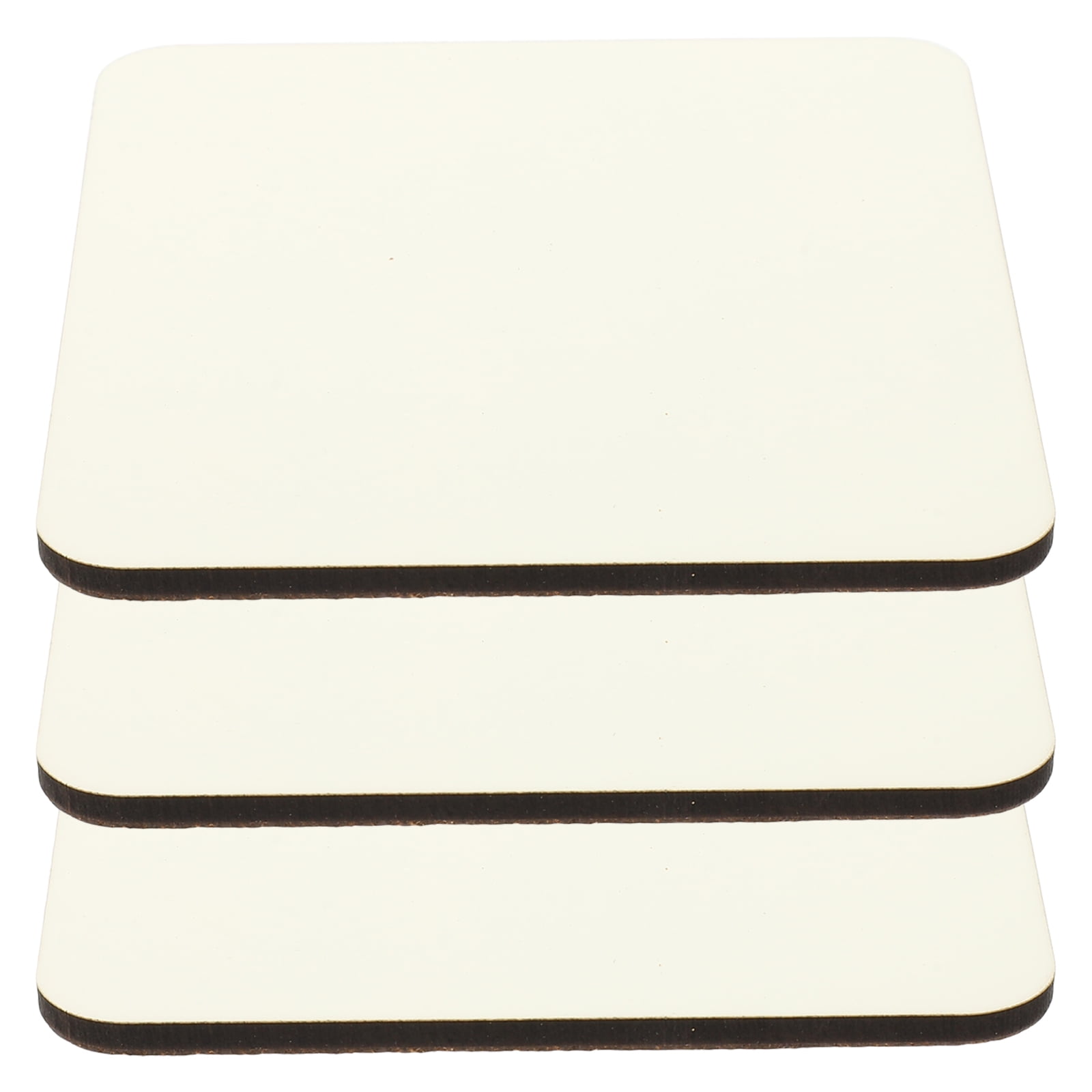 3 Pcs Beverages Beer Personalized Cup Mats Sublimation Coffee Saucer