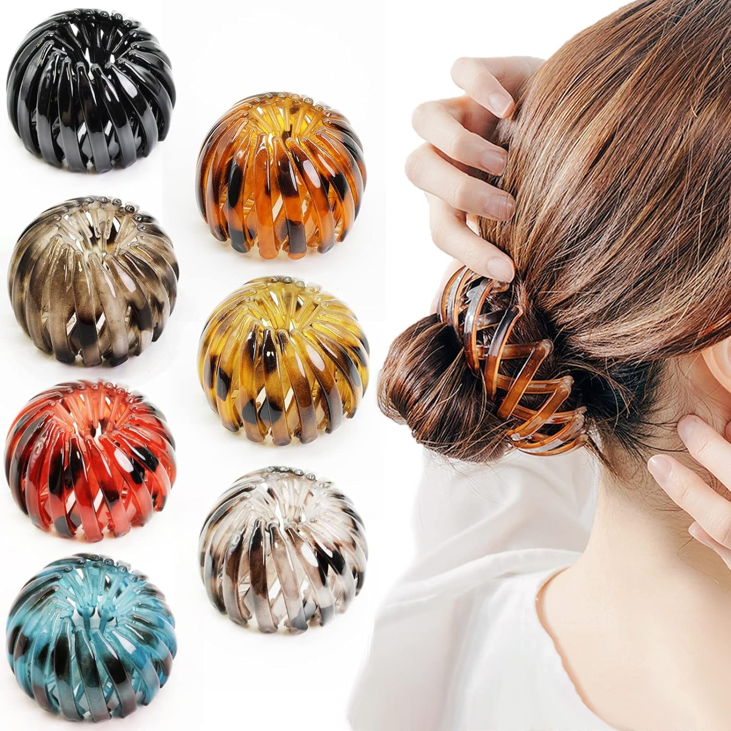 3 Pcs Bird Nest Magic Hair Clip,Hair Accessories for Women 