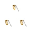 thumbnail image 1 of 3 Pcs Brass Locking Tire Air Chuck, Tire Inflator Hose Adapter for Twist On Connection Convert to Lock On, No Air Leakage Air Compressor Pump Clip On Tire Chucks, Tire Nozzle with Tire Valve, 1 of 5