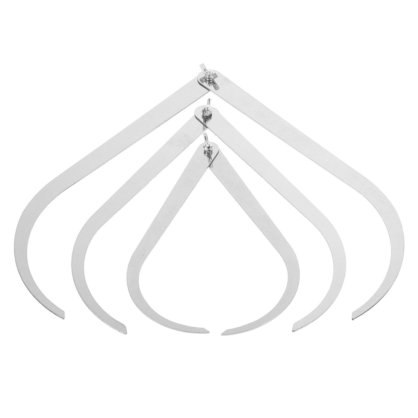 3 Pcs Caliper Clay Craft External Calipers Carving Pottery Measuring