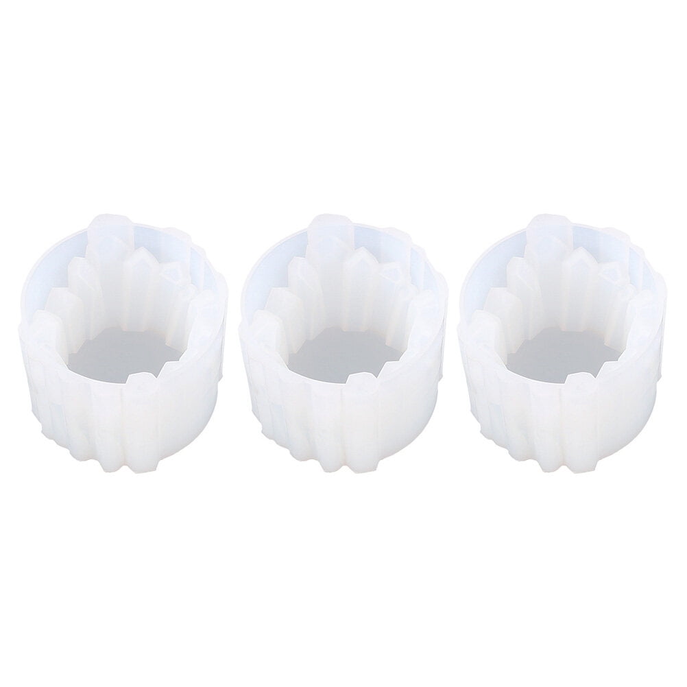3 Pcs Candlestick Silicone Mold Candlesticks Molds for DIY Crystal