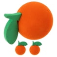 thumbnail image 1 of 3 Pcs Car Antenna Decoration Topper Pendant Balls Decorations Orange, 1 of 8