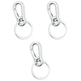 thumbnail image 1 of 3 Pcs Car Keychain Metal Keychian Rings for Families Detachable Auto Keyring Keychains, 1 of 6