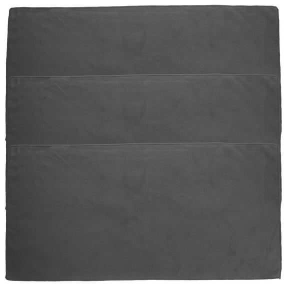 3 Pcs Car Wash Rag Extra Large Quick Dry No Shedding Automotive Grey Towel for Cleaning Cloth