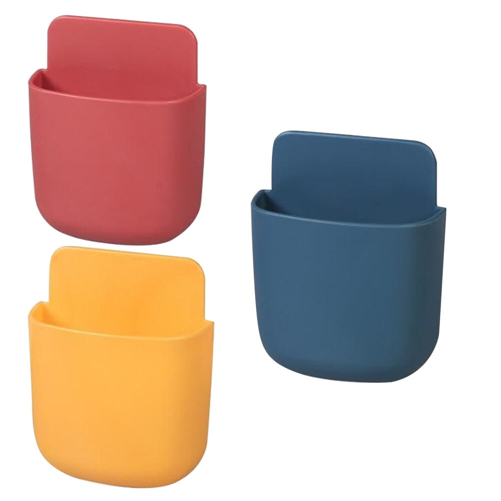 3 Pcs Cell Phone Charging Rack Wall Mounted Shelves Chargers Industrial ...