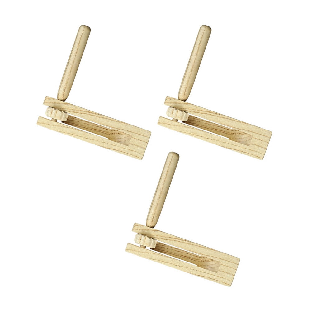 3 Pcs Children’s Toys Noise Maker Ratchet Musical Instrument Percussion