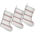thumbnail image 1 of 3 Pcs Christmas Stockings,Christmas Tree and Bird Pattern Stockings Christmas,14.8'' Xmas Stockings,Christmas Party Favors,Christmas Party Decorations,Christmas Stockings Personalized, 1 of 5