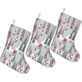 thumbnail image 1 of 3 Pcs Christmas Stockings,Gray Christmas Gnome Village Pattern Stockings Christmas,14.8'' Xmas Stockings,Christmas Party Favors,Christmas Party Decorations,Christmas Stockings Personalized, 1 of 5