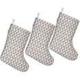 thumbnail image 1 of 3 Pcs Christmas Stockings,White Christmas Nutcracker Pattern Stockings Christmas,14.8'' Xmas Stockings,Christmas Party Favors,Christmas Party Decorations,Christmas Stockings Personalized, 1 of 5