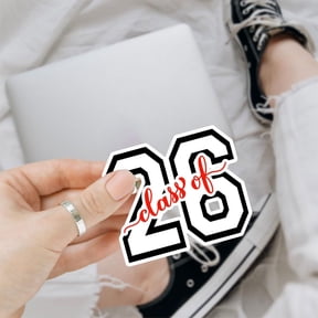 3 Pcs Class of 2026 Stickers, Class of 2026 Decorations, Graduation 2026, 2026 Senior- Stickers for Laptop Water Bottle Phone Car Window Helmet Vinyl Stickers 3 Inches