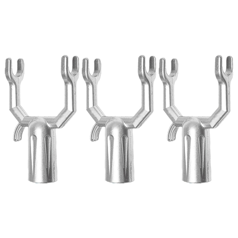 3 Pcs Clothes Rail Fork Drying Rack Home Supplies Clothes Pole Parts Decorative Ceiling Tiles Clothes Fork Accessories