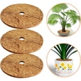 thumbnail image 1 of 3 Pcs Coconut Fibers Mulch Ring Tree Protector Mat, Coco Coir Tree Protection, Tree Ring Mats Tree Disc Plant Cover for Indoor or Outdoor, 1 of 7