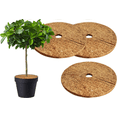 thumbnail image 1 of 3 Pcs Coconut Fibers Mulch Ring Tree Protector Mat, Coco Coir Tree Protection, Tree Ring Mats Tree Disc Plant Cover for Indoor or Outdoor, 1 of 6