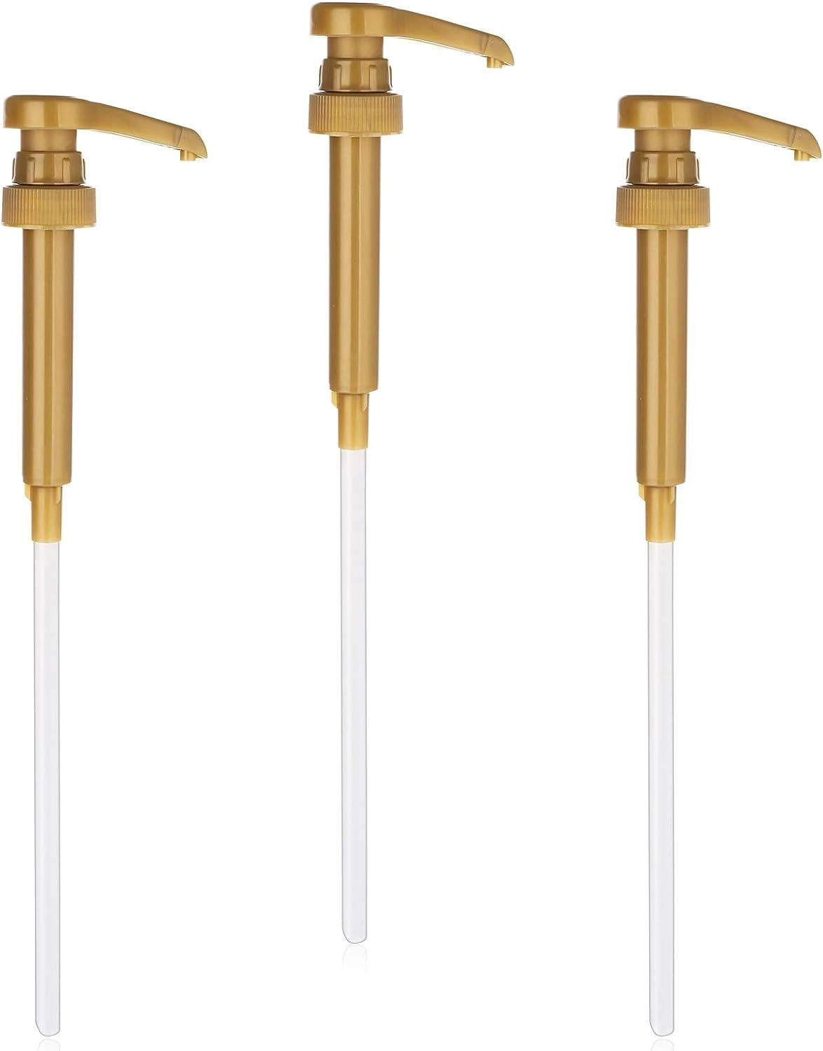 3 Pcs Coffee Syrup Pump No Dripping Syrup Pump Dispenser Pumps for Torani Skinny Syrup Bottles