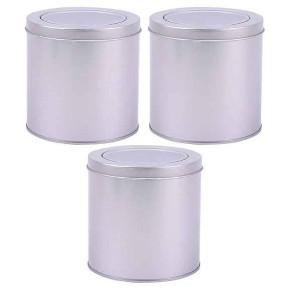3 Pcs Coffee Tins Cannister Kitchen Canister Tinplate