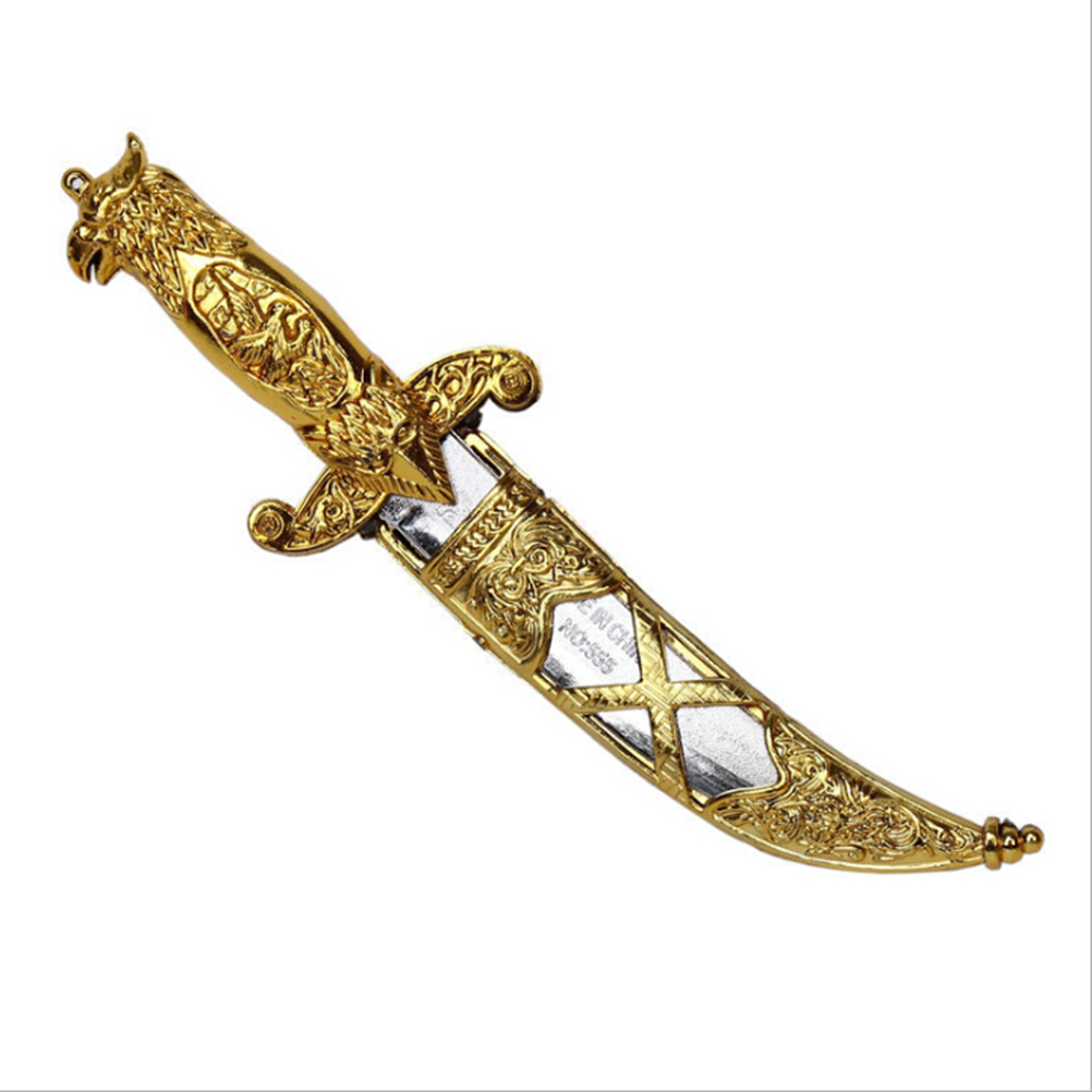 3 Pcs Creative Plastic Swords Weapons Costume Accessory Toy Set Kids