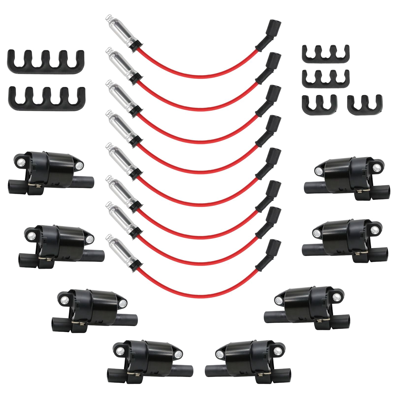 3 Pcs DR39 Ignition Coils Sets 19418991 6pcs Iridium Spark Plugs ...