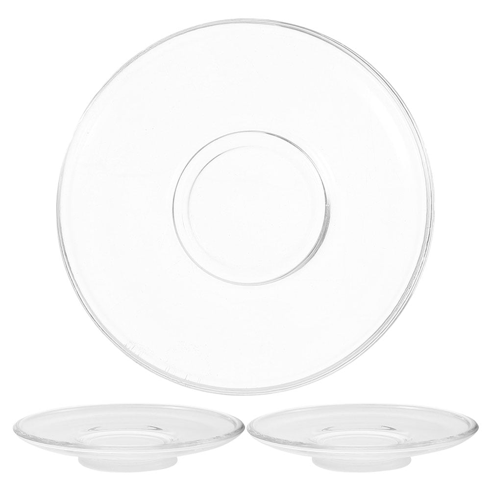 3 Pcs Decor Drink Cup Mat Glass Coasters Bar Accesssories Accessories