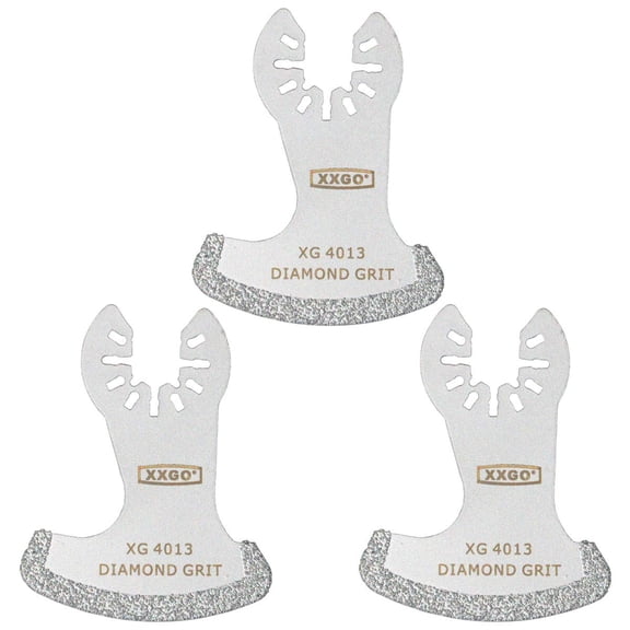 3 Pcs Diamond Grout Multitool Blade for Grout Remover XG3001S