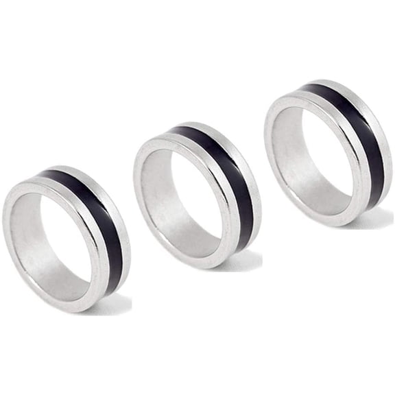 3 Pcs Different Size Strong Magnetic Ring PK Magic Tricks Pro Magic Props