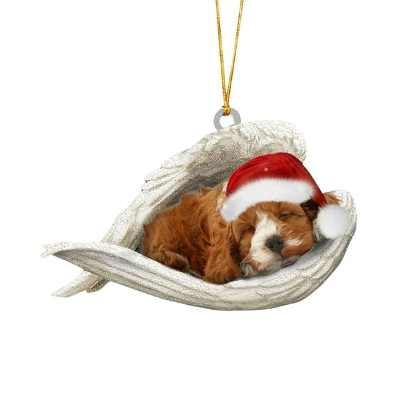 3 Pcs Dog Christmas Ornaments under $5! Xqxayjr Christmas Dog Pendant, Dog Christmas Tree Ornament, Cute Dog Decorations for Xmas Tree, Pet Themed Holiday Decor, Christmas Gift for Dog Lovers
