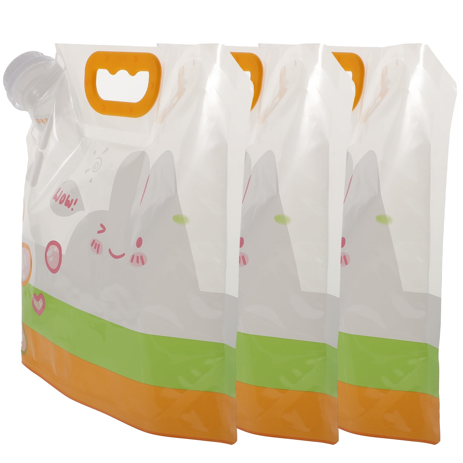 3 Pcs Dorm Room Necessities Home Stuff Cereal Sealed Bag Plastic