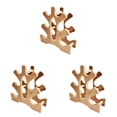 thumbnail image 1 of 3 Pcs Dumbbell Rack Stand Only 3 Tier Small Weight Storage Rack, Home Gym Dumbbell and Kettlebell Holder Easy Assembly Workout Equipment Space Saving 9.05 x 8.85 x 3.34 Inch, Exercise Equipment, 1 of 6
