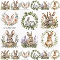 thumbnail image 1 of 3 Pcs Easter Day Stickers Rub on Transfer Stickers Rabbit Pattern Decals Animals Rub on Stickers for DIY Scrapbooking Photo Albums Furnitures Laptop, 1 of 5