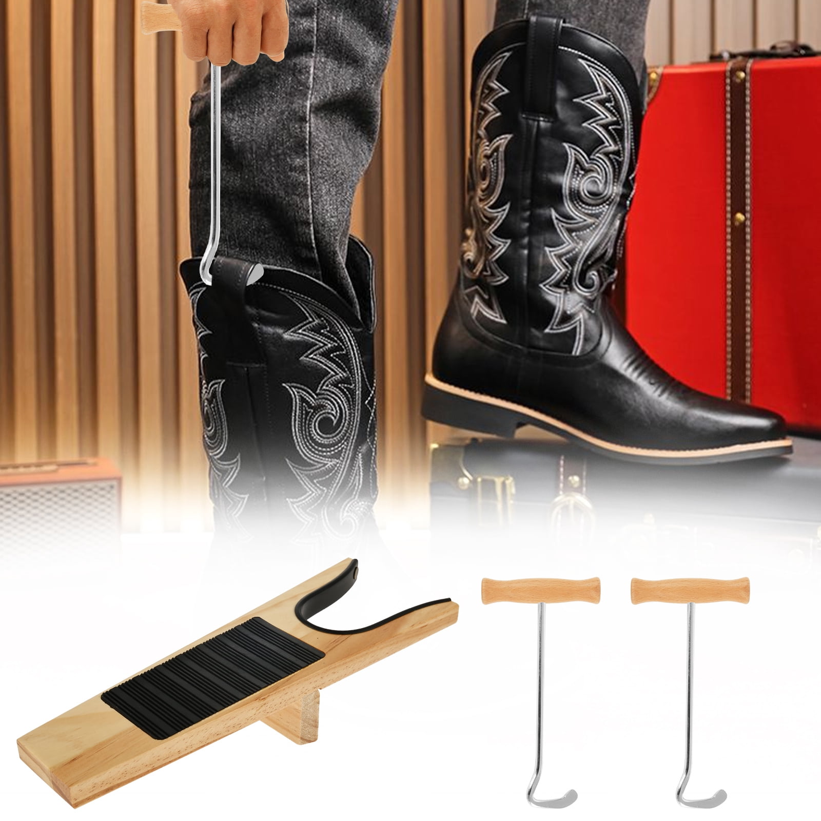 3 Pcs Effortless Boot Jack and Puller Set Efficient Boot Hook and Jack ...